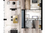 draw a 2d coloured floor plan or house layout